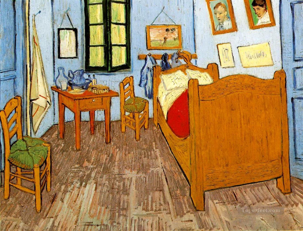 Vincent s Bedroom in Arles Vincent van Gogh Oil Paintings